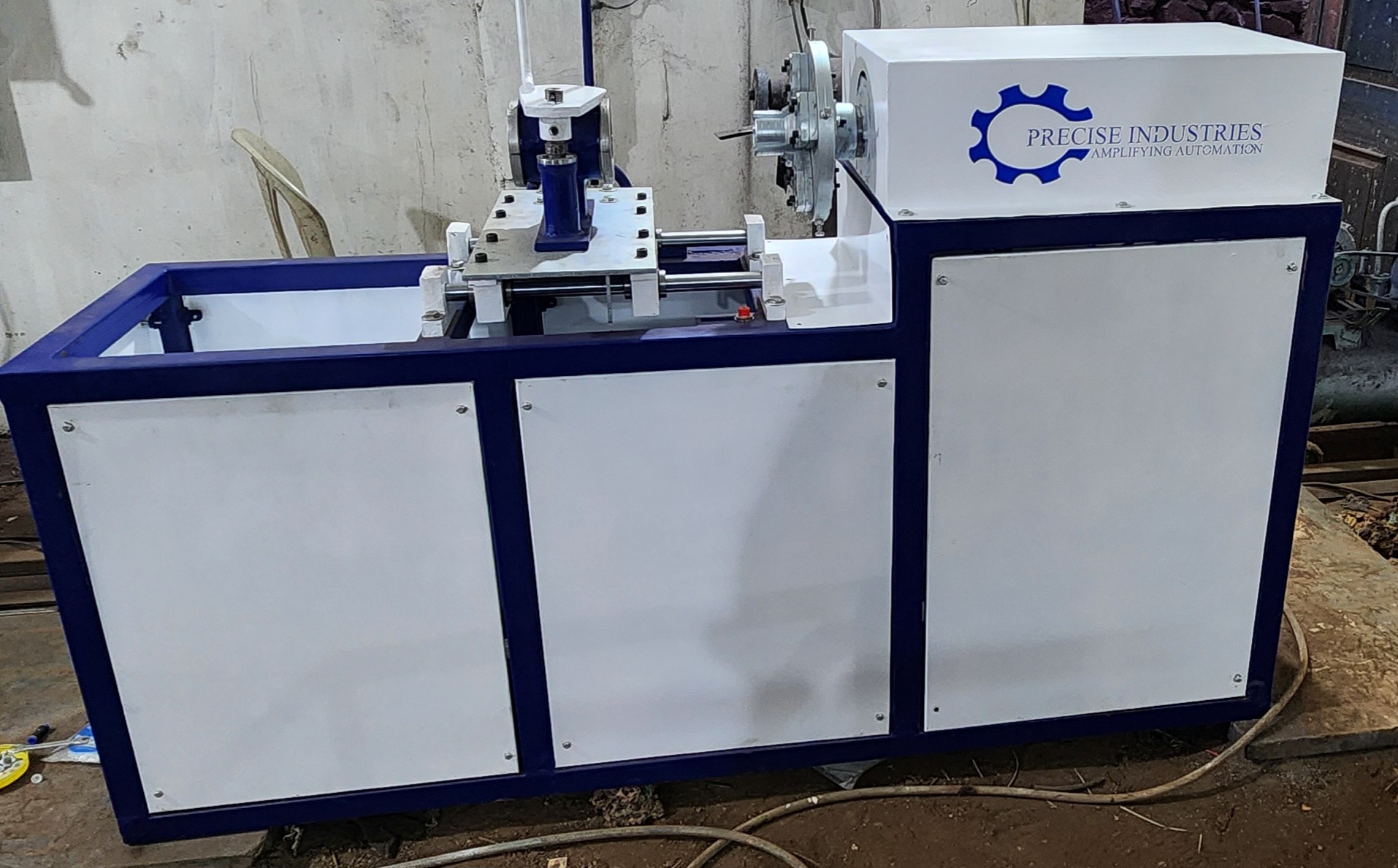 Semi Automatic Friction Machine